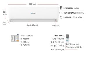 Máy lạnh Casper 2.5 HP SC-24FS33 - 9