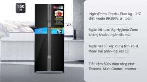 Tủ lạnh Panasonic Inverter 550 lít NR-DZ601VGKV - 20