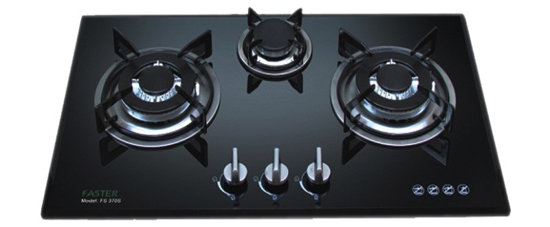 1 vài ưu điểm của bếp gas âm Faster
