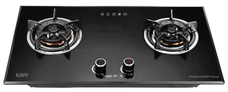 1 vài ưu điểm của bếp gas âm Kaff