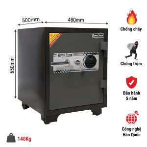 KÉT SẮT VÂN TAY DONGSUNG DS 65VT - 4