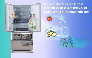 Tủ lạnh Mitsubishi Electric Inverter 694 lít MR-WX70C-F-V - 21 Tủ lạnh Mitsubishi Electric Inverter 694 lít MR-WX70C-F-V - 20