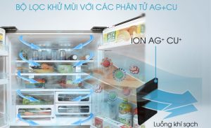 Tủ Lạnh Sharp Inverter 532 lít SJ-SBX530V-DS - 21 Tủ Lạnh Sharp Inverter 532 lít SJ-SBX530V-DS - 20