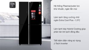 Tủ lạnh Sharp Inverter 525 lít SJ-FXP600VG-BK - 16 Tủ lạnh Sharp Inverter 525 lít SJ-FXP600VG-BK - 15