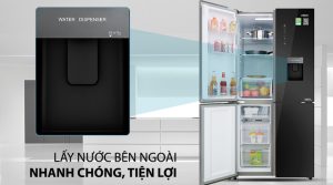 Tủ lạnh Aqua Inverter 456 lít AQR-IGW525EM (GB) - 26 Tủ lạnh Aqua Inverter 456 lít AQR-IGW525EM (GB) - 25