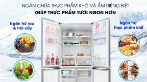 Tủ lạnh Aqua Inverter 456 lít AQR-IGW525EM (GB) - 32 Tủ lạnh Aqua Inverter 456 lít AQR-IGW525EM (GB) - 31
