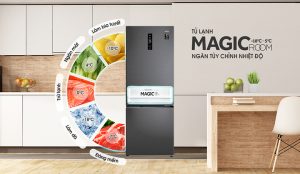 Tủ Lạnh Aqua Inverter 292 Lít AQR-B339MA HB - 20