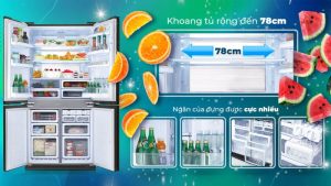 Tủ lạnh Sharp Inverter 678 lít SJ-FX688VG-RD - 26 Tủ lạnh Sharp Inverter 678 lít SJ-FX688VG-RD - 25