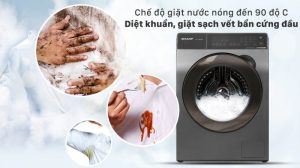 Máy giặt Sharp Inverter 12.5 Kg ES-FK1252PV-S - 32 Máy giặt Sharp Inverter 12.5 Kg ES-FK1252PV-S - 31