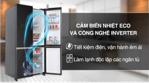 Tủ lạnh Hitachi Inverter 569 lít R-WB640VGV0-GBK - 23 Tủ lạnh Hitachi Inverter 569 lít R-WB640VGV0-GBK - 22