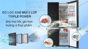 Tủ lạnh Hitachi Inverter 569 lít R-WB640VGV0-GBK - 19 Tủ lạnh Hitachi Inverter 569 lít R-WB640VGV0-GBK - 18