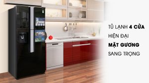 Tủ lạnh Hitachi Inverter 540 lít R-FW690PGV7-GBK - 36