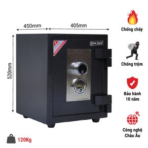 KÉT SẮT KIÊN CƯỜNG EURO TITANIUM 62C - 4 KÉT SẮT KIÊN CƯỜNG EURO TITANIUM 62C - 3