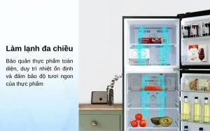 Tủ lạnh Aqua Inverter 333 lít AQR-T352FA(FB) - 20