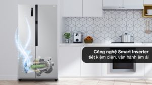 Tủ lạnh LG Inverter 519 lít Side By Side GR-B256JDS - 21 Tủ lạnh LG Inverter 519 lít Side By Side GR-B256JDS - 20