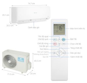 Máy Lạnh Casper Inverter 1 HP GC-09IS35 - 15 Máy Lạnh Casper Inverter 1 HP GC-09IS35 - 14