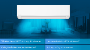 Máy lạnh Panasonic Inverter 2.5 HP CU/CS-XU24XKH-8 - 14