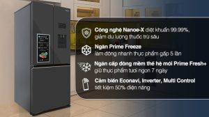 Tủ lạnh Panasonic Inverter 495 lít NR-CW530XMMV - 18