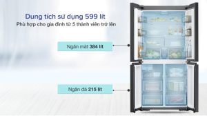 Tủ lạnh Samsung Inverter 599 lít RF60A91R177/SV - 18