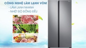 Tủ lạnh Samsung Inverter 655 lít RS62R5001M9/SV - 16