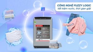 Máy giặt Sharp 7.5 Kg ES-Y75HV-S - 21 Máy giặt Sharp 7.5 Kg ES-Y75HV-S - 20