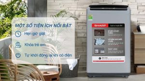 Máy giặt Sharp 7.5 Kg ES-Y75HV-S - 19 Máy giặt Sharp 7.5 Kg ES-Y75HV-S - 18