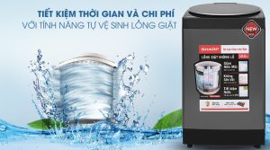 Máy giặt Sharp 10 kg ES-W100PV-H - 18 Máy giặt Sharp 10 kg ES-W100PV-H - 17