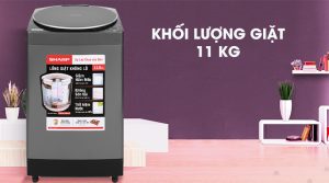 Máy giặt Sharp 11 kg ES-W110HV-S - 20 Máy giặt Sharp 11 kg ES-W110HV-S - 19