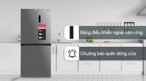 Tủ Lạnh Sharp Inverter 362 Lít SJ-FX420V-SL - 11 Tủ Lạnh Sharp Inverter 362 Lít SJ-FX420V-SL - 10