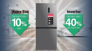 Tủ Lạnh Sharp Inverter 362 Lít SJ-FX420V-SL - 17 Tủ Lạnh Sharp Inverter 362 Lít SJ-FX420V-SL - 16
