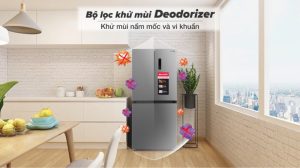 Tủ Lạnh Sharp Inverter 362 Lít SJ-FX420V-SL - 13 Tủ Lạnh Sharp Inverter 362 Lít SJ-FX420V-SL - 12