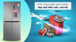 Tủ lạnh Sharp Inverter 401 lít SJ-FXP480V-SL - 22 Tủ lạnh Sharp Inverter 401 lít SJ-FXP480V-SL - 21