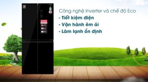 Tủ lạnh Sharp Inverter 401 lít SJ-FXP480VG-BK - 22 Tủ lạnh Sharp Inverter 401 lít SJ-FXP480VG-BK - 21