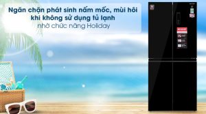 Tủ lạnh Sharp Inverter 401 lít SJ-FXP480VG-BK - 18 Tủ lạnh Sharp Inverter 401 lít SJ-FXP480VG-BK - 17