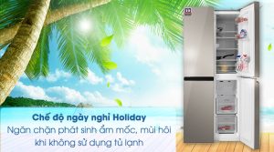 Tủ lạnh Sharp Inverter 401 lít SJ-FXP480VG-CH - 31 Tủ lạnh Sharp Inverter 401 lít SJ-FXP480VG-CH - 30