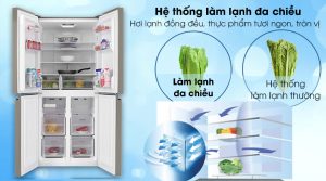 Tủ lạnh Sharp Inverter 401 lít SJ-FXP480VG-CH - 25 Tủ lạnh Sharp Inverter 401 lít SJ-FXP480VG-CH - 24