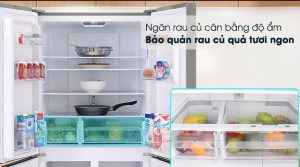 Tủ lạnh Sharp Inverter 401 lít SJ-FXP480VG-CH - 29 Tủ lạnh Sharp Inverter 401 lít SJ-FXP480VG-CH - 28