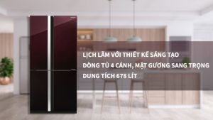 Tủ lạnh Sharp Inverter 678 lít SJ-FX688VG-RD - 28 Tủ lạnh Sharp Inverter 678 lít SJ-FX688VG-RD - 27