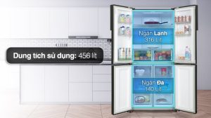 Tủ lạnh Aqua Inverter 456 lít AQR-M525XA(FB) - 23 Tủ lạnh Aqua Inverter 456 lít AQR-M525XA(FB) - 22