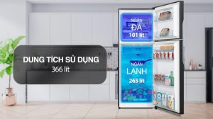 Tủ lạnh Hitachi Inverter 366 lít R-FVX480PGV9-GBK - 26