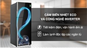 Tủ lạnh Hitachi Inverter 366 lít R-FVX480PGV9-GBK - 24