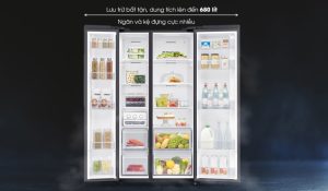 Tủ lạnh Samsung Inverter 655 lít RS62R5001B4/SV - 19 Tủ lạnh Samsung Inverter 655 lít RS62R5001B4/SV - 18