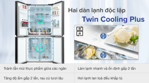 Tủ lạnh Samsung Inverter 488 lít RF48A4010B4/SV - 32 Tủ lạnh Samsung Inverter 488 lít RF48A4010B4/SV - 31