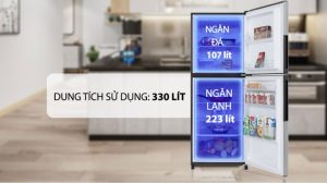 Tủ lạnh Sharp Inverter 330 lít SJ-XP352AE-SL - 26 Tủ lạnh Sharp Inverter 330 lít SJ-XP352AE-SL - 25