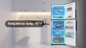 Tủ lạnh Sharp Inverter 360 lít SJ-XP382AE-DS - 14 Tủ lạnh Sharp Inverter 360 lít SJ-XP382AE-DS - 13
