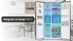Tủ lạnh Sharp Inverter 442 Lít SJ-SBX440V-DS - 17 Tủ lạnh Sharp Inverter 442 Lít SJ-SBX440V-DS - 16