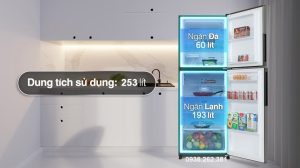 Tủ lạnh Sharp Inverter 253 lít SJ-X282AE-SL - 14 Tủ lạnh Sharp Inverter 253 lít SJ-X282AE-SL - 13