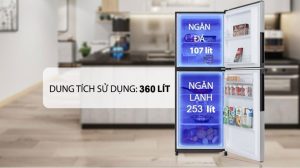 Tủ lạnh Sharp Inverter SJ-XP382AE-SL 360 lít - 14 Tủ lạnh Sharp Inverter SJ-XP382AE-SL 360 lít - 13