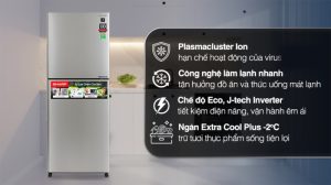 Tủ lạnh Sharp Inverter SJ-XP382AE-SL 360 lít - 16 Tủ lạnh Sharp Inverter SJ-XP382AE-SL 360 lít - 15