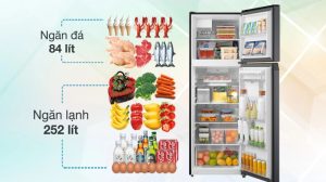Tủ lạnh Toshiba Inverter 336 lít GR-RT435WEA-PMV(06)-MG - 19